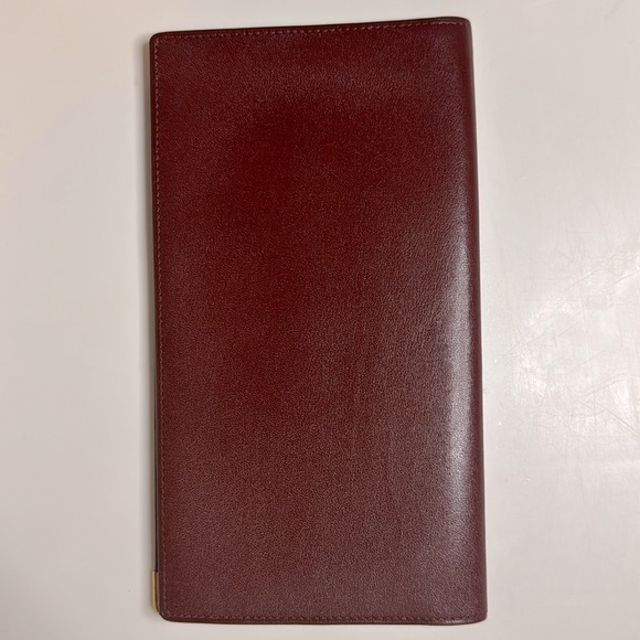Cartier Bifold Long Wallet Bordeaux - Picture 3 of 9